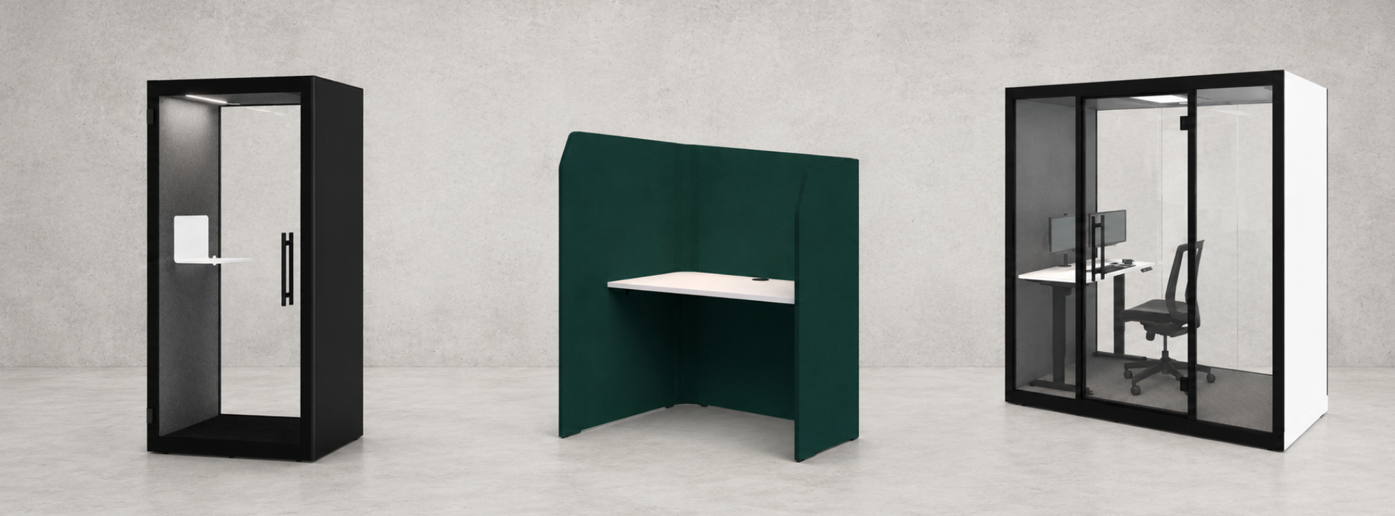 Pods & Booths