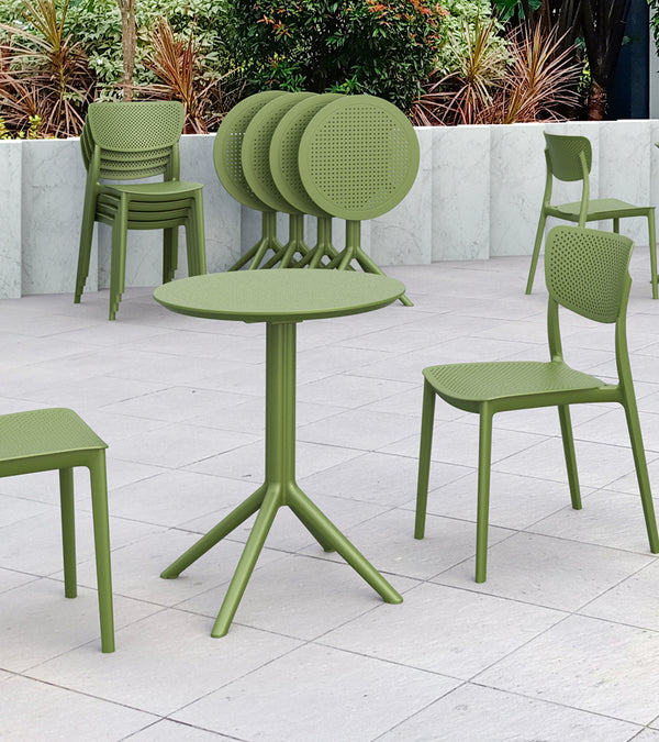 Siesta Sky Folding Table Round - Outdoor