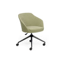 Chair Solutions Annette Castors Italian-4 Black Chair