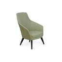 Chair Solutions Annette Lounge Timber Black Chair
