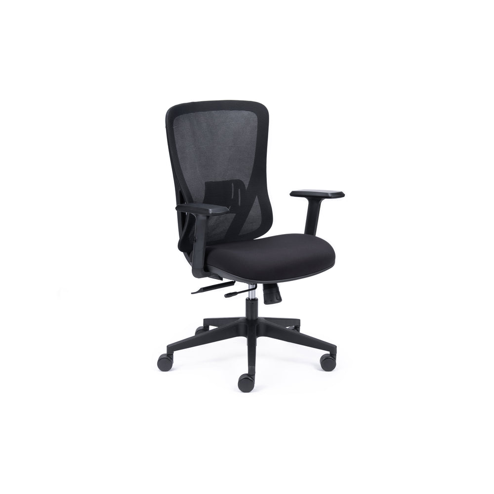 Chair Solutions Ava Black Arms Chair
