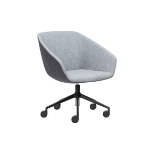 Chair Solutions Brek Castors Italian-5 Black Chair