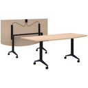 Accent Boost Flip Table - D Shape Top