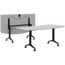 Accent Boost Flip Table - D Shape Top