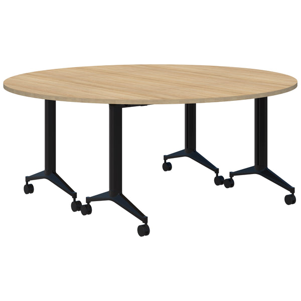 Accent Boost Round Flip Table