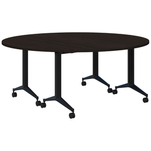 Accent Boost Round Flip Table