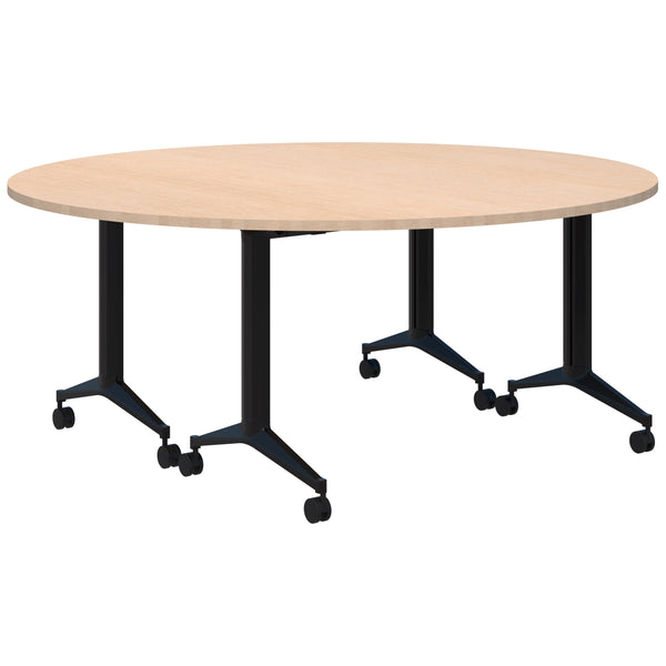 Accent Boost Round Flip Table
