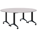 Accent Boost Round Flip Table