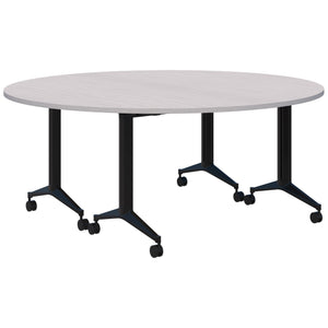 Accent Boost Round Flip Table