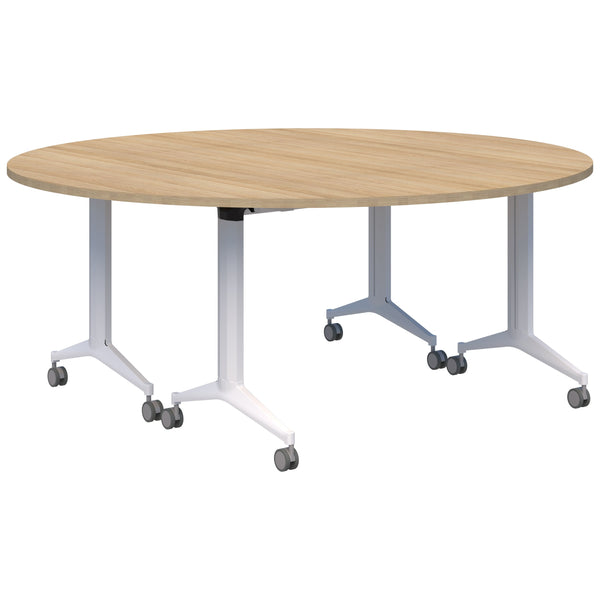 Accent Boost Round Flip Table