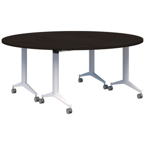 Accent Boost Round Flip Table