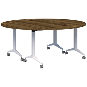 Accent Boost Round Flip Table