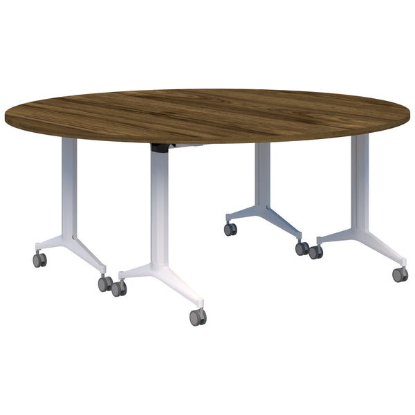 Accent Boost Round Flip Table