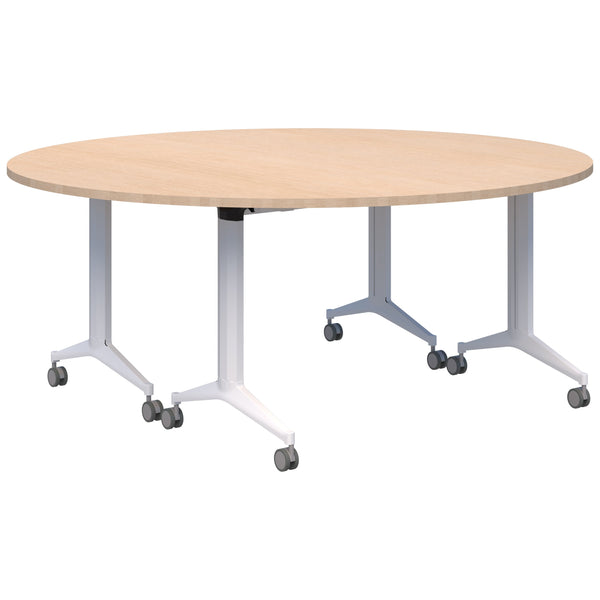 Accent Boost Round Flip Table