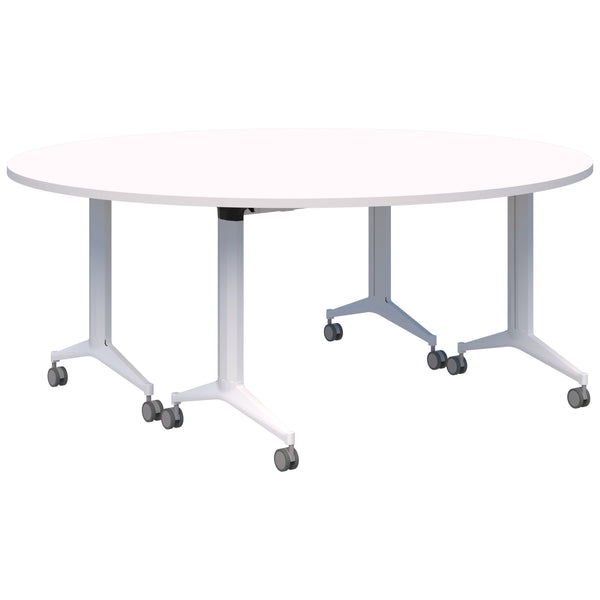 Accent Boost Round Flip Table