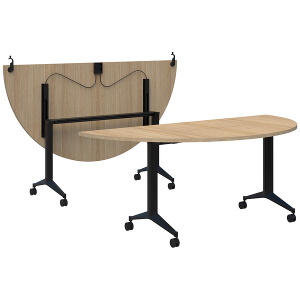 Accent Boost Semi-Circular Flip Table