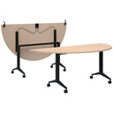 Accent Boost Semi-Circular Flip Table