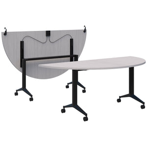 Accent Boost Semi-Circular Flip Table