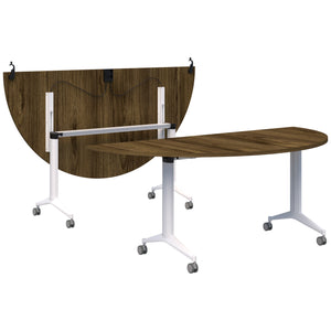 Accent Boost Semi-Circular Flip Table