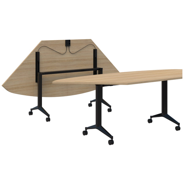 Accent Boost Flip Table - Trapezium Top