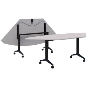 Accent Boost Flip Table - Trapezium Top