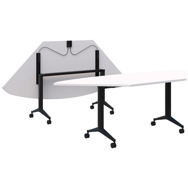 Accent Boost Flip Table - Trapezium Top