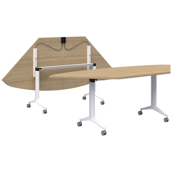 Accent Boost Flip Table - Trapezium Top
