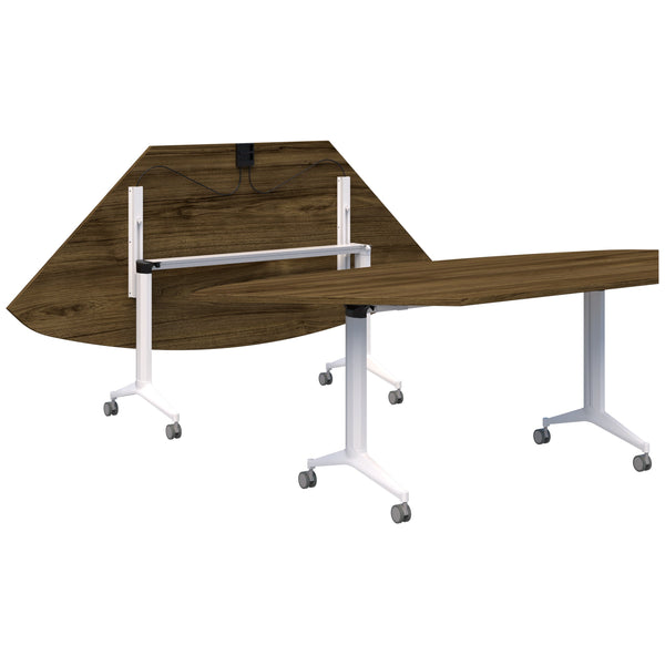 Accent Boost Flip Table - Trapezium Top
