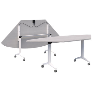 Accent Boost Flip Table - Trapezium Top