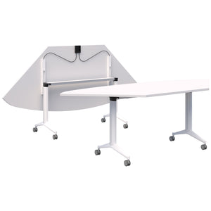 Accent Boost Flip Table - Trapezium Top