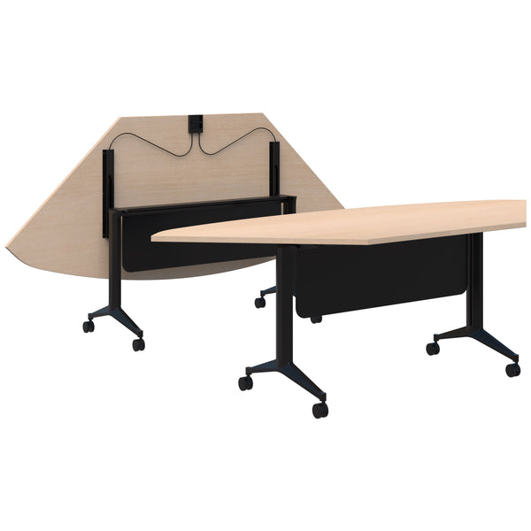 Accent Boost Flip Table - Trapezium Top with Modesty