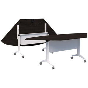 Accent Boost Flip Table - Trapezium Top with Modesty