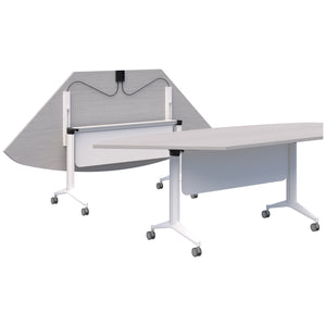 Accent Boost Flip Table - Trapezium Top with Modesty