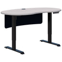 Accent Duo II Electric Desk - Bean Shape inc Modesty