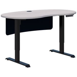 Accent Duo II Electric Desk - Bean Shape inc Modesty