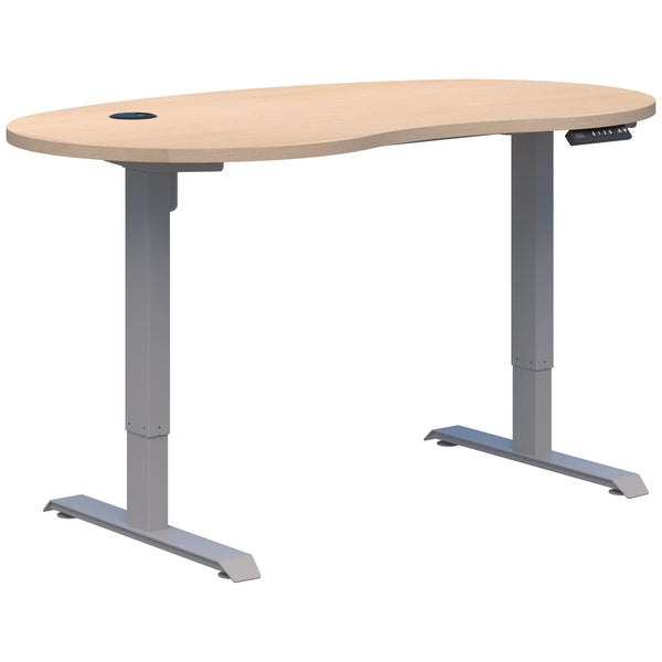 Accent Duo II Electric Desk - Bean Shape