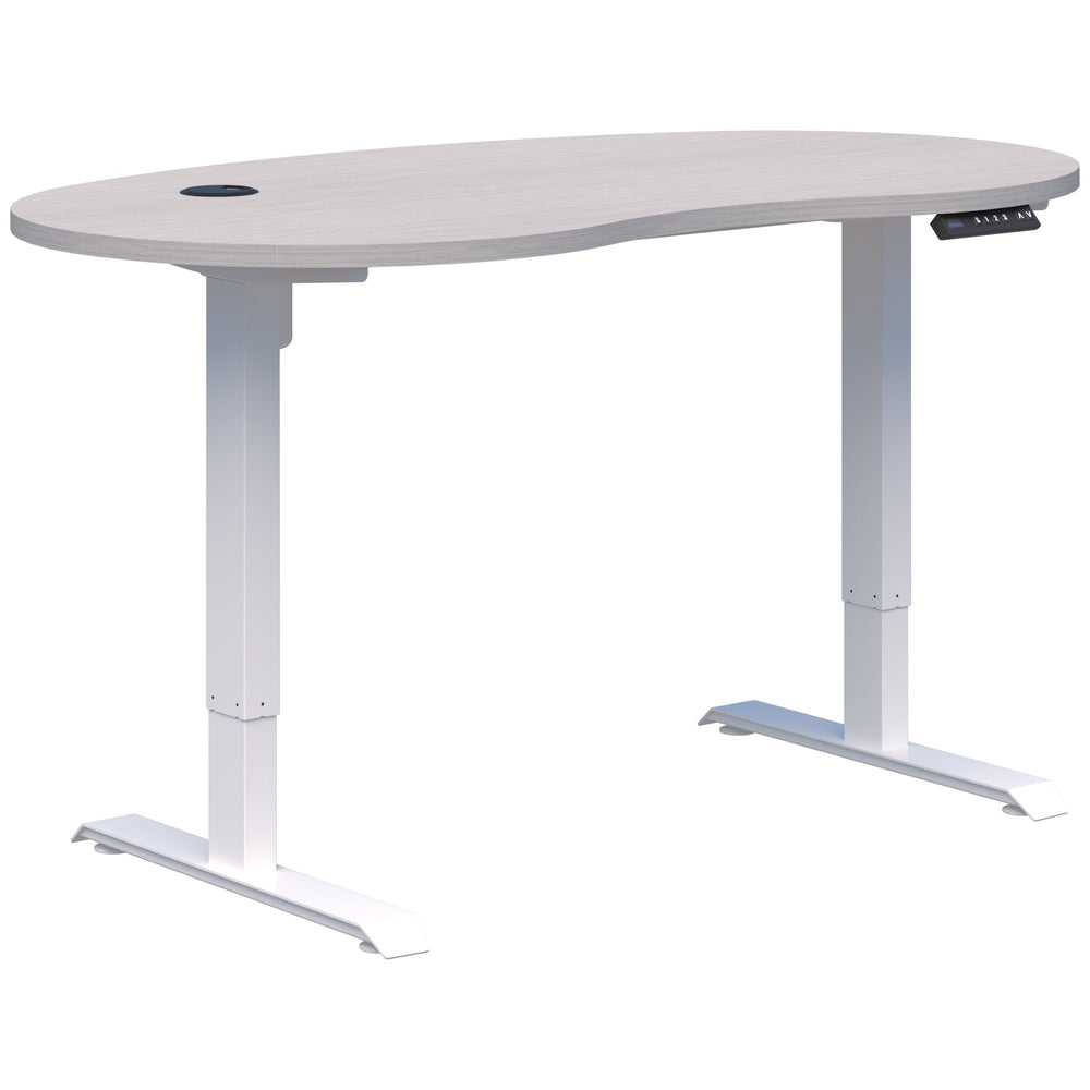 Accent Duo II Electric Desk - Bean Shape