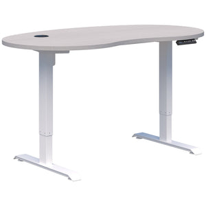 Accent Duo II Electric Desk - Bean Shape