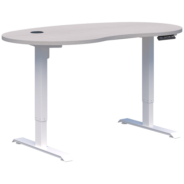 Accent Duo II Electric Desk - Bean Shape