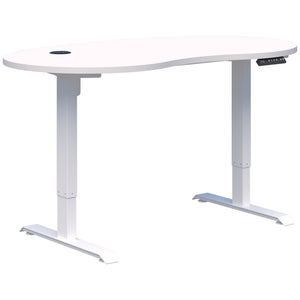 Accent Duo II Electric Desk - Bean Shape