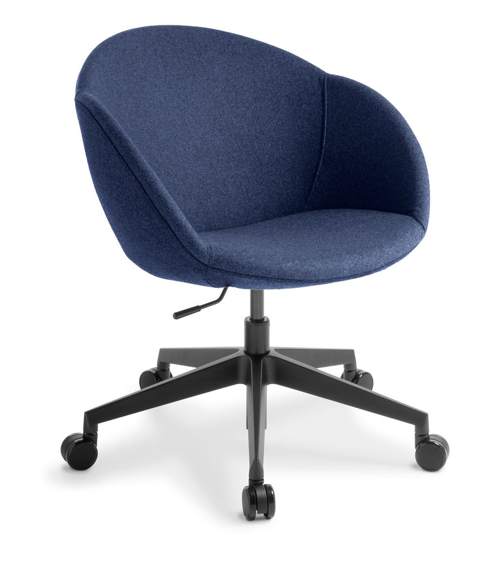 Eden Amelia with 5-Star Aluminium Swivel Base Chair