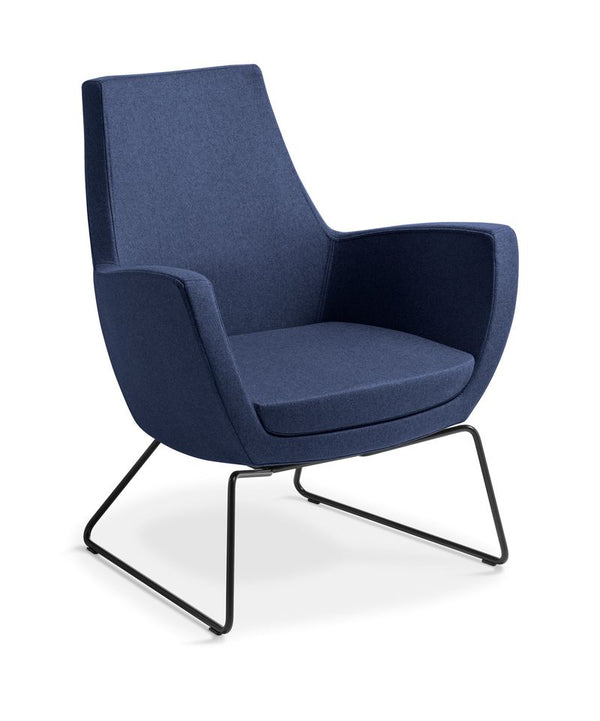 Eden Treviso with Sled Base Chair