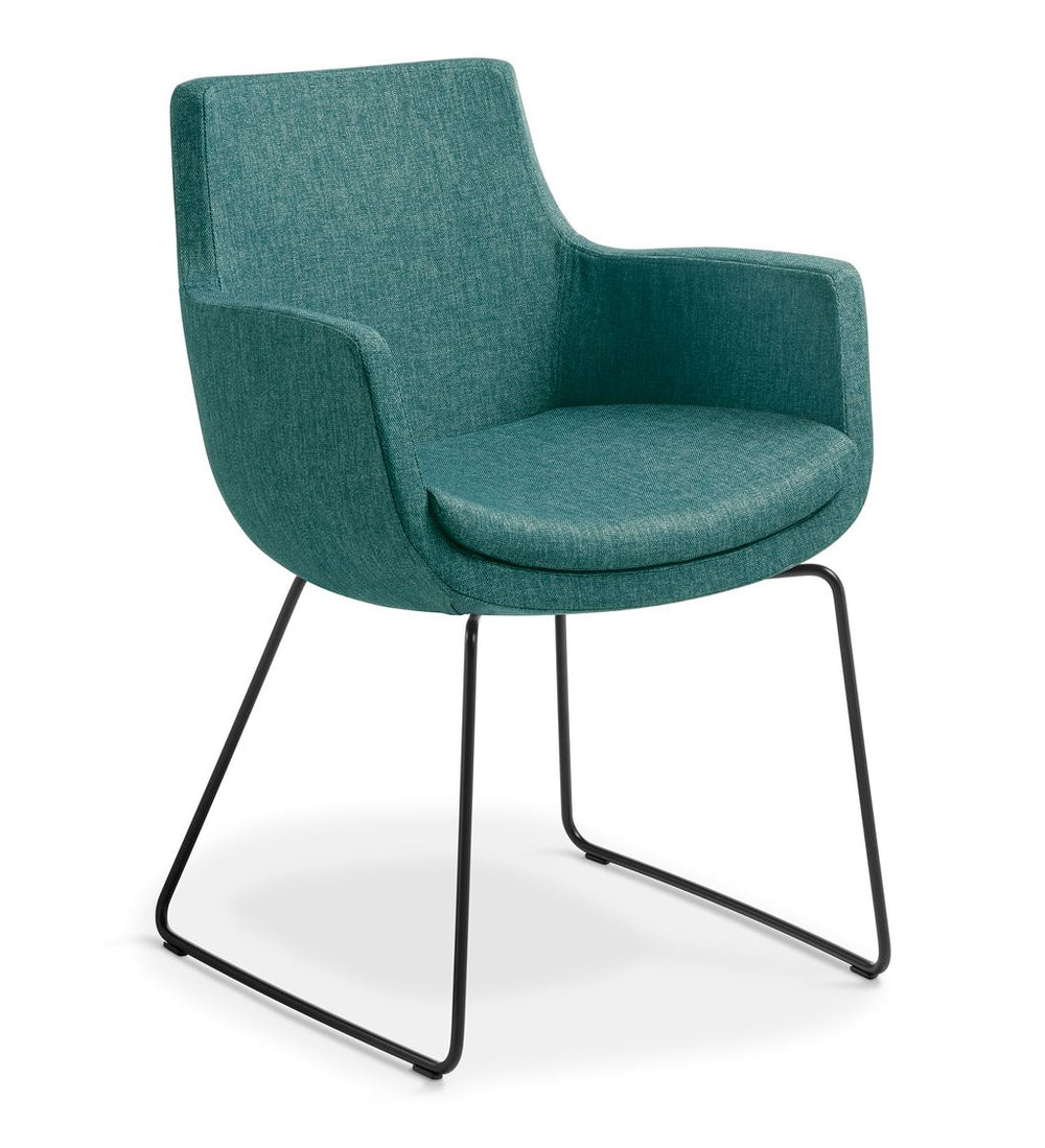 Eden Ferne with Sled Base Chair