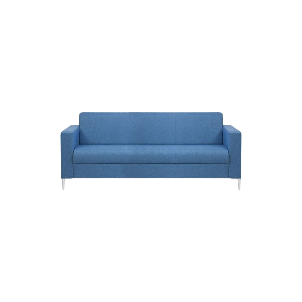 Chair Solutions Kipling Three Seater - With Arms - Polished Alloy Legs