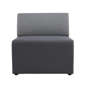 Konfurb Arco Modular Straight Sofa With Back