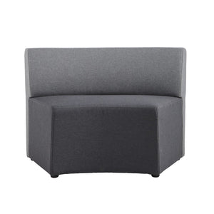 Konfurb Arco Modular Concave Sofa With Back