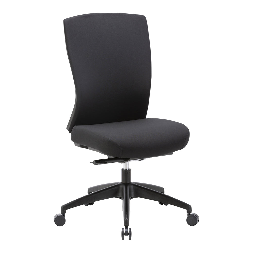 Buro Mentor Chair - Upholstered Back - Nylon Base