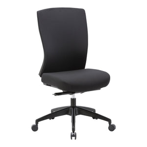 Buro Mentor Chair - Upholstered Back - Nylon Base