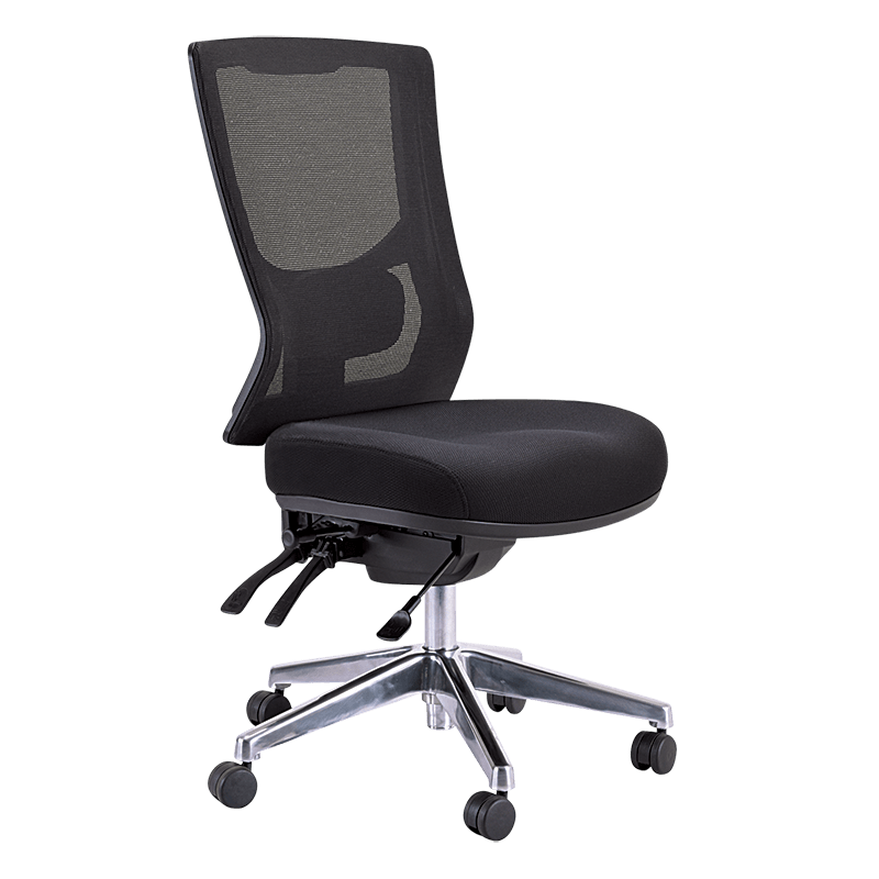 Buro Metro II High Back 24-7 Chair - Aluminium Base