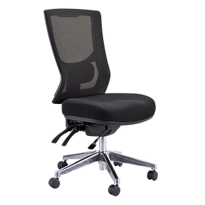 Buro Metro II High Back 24-7 Chair - Aluminium Base